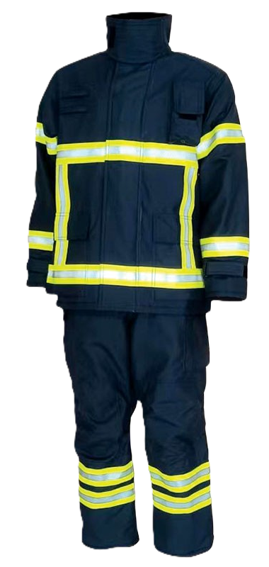 9600 - VESTE & PANTALON DE POMPIER LALIZAS ANTIPIROS test